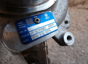 Turbosprężarka vw crafter T6 man tga 2.0 tdi turbosprężarka 18509700015 4