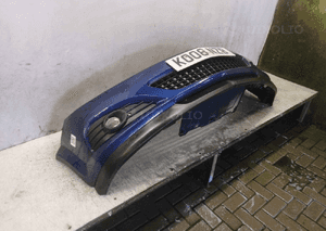 Zderzak przód przedni opel astra h 3 iii gtc Z21B granat granatowy halogeny 5