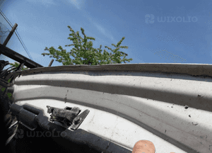 Mazda 323f BA 94-98 Klapa tylna tył 3L z szyba lotka spojler 3