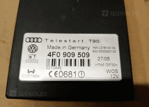 Moduł sterownik webasto VW Passat B6 4F0909509 4