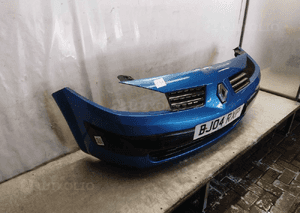 Zderzak przód przedni do renault megane ii 2 TEI45 niebieski halogeny 3