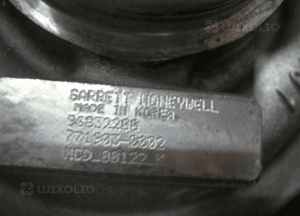 Turbosprężarka chevrolet cruze 2.0 vcdi 96832200 7