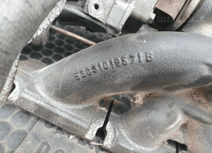 Turbina K03 53039880106 53031019571B Turbosprezarka Turbo Kolektor Wydechowy 2.0 TFSI BWE Audi A4 B7 A6 C6 Seat Exeo 2