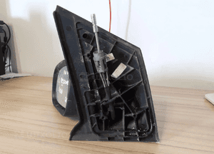 Lusterko manualne lewe volkswagen fox LY3D 3