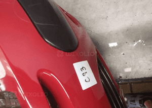 Zderzak przód przedni do citroen C3 lift fl kkn czerwony 5