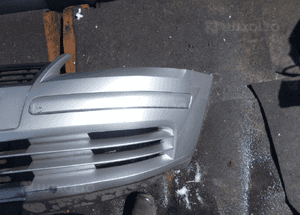 Renault laguna zderzak przód przedni srebrny TED69* 8