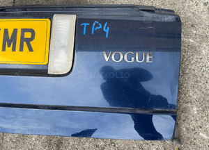 Tylna klapa dolna kod koloru LRC644 Oslo Blue Micatallic Range Rover 3 III LM L322 5