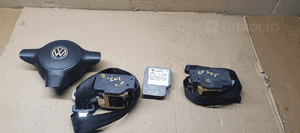 Poduszka kierowcy kierownicy sensor pasy AIRBAG VW Polo 6N2 6Q0909601 6