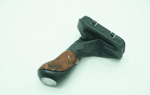 GAŁKA BIEGOW MIESZEK START STOP SKORA DREWNO MERCEDES SL R230 6