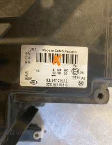 Vw passat B6 lampa prawa i lewa hella 5