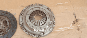 Sprzęgło kompletne koło tarcza docisk LUK Skoda Rapid 1.6 TDI 037105273C 4