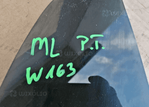 Szyba prawy tył tylna prawa Mercedes ML W163 A1637350409 5
