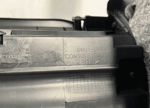 TUNEL ŚRODKOWY HYUNDAI VELOSTER 2012 84611-2v900 8