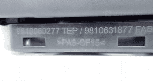 Podłokietnik oparcie tunelu peugeot 3008 ii 17- 9810631877 10