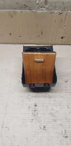 Schowek uchwyt na kubek dekor tunelu drewno Jaguar XF X250 8X23-600D00-A 8X23-600D00-B 3