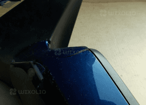 Lusterko manualne lewe opel astra h Z155 oryginał uszkodzone 5