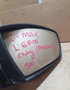 Lusterko lewe lewy lewa 6 pin złote, złoty/piaskowy, piaskowe 6 pin  ford s-max 2