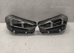 Bmw X1 U11 reflektor lampa przód przednia prawa full led przetwornica kompletna usa ciemny środek oryginał nowy 2