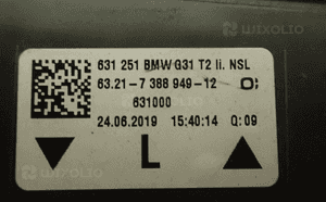 Lampa lewa tylna lewy tył bmw 5 v G31 kombi 4