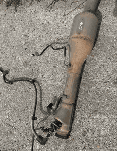 MERCEDES 2,2 CDI OM 651950 KATALIZATOR DPF TŁUMIK vito 447 v klasa czujnik spalin wydech 3
