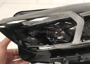 BMW X1 U11 REFLEKTOR LAMPA PRZÓD PRZEDNIA LEWA FULL LED PRZETWORNICA KOMPLETNA USA CIEMNY ŚRODEK ORYGINAŁ NOWY 6