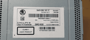Radio radioodtwarzacz oryginał Skoda Rapid 5J0035161F 8