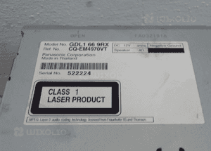 MAZDA6 6 GH LIFT  RADIO RADIOODTWARZACZ ZMIENIARKA 6CD 5