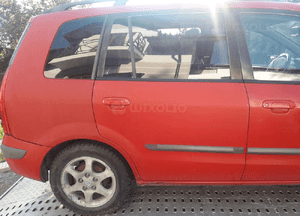 Mazda Premacy  Wyciszenie wygłuszenie Maski 4