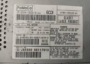 JAGUAR XK XKR X150 RADIO ZMIENIARKA CD ODTWARZACZ 5