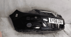 Zderzak przód przedni opel corsa d Z20R czarny halogeny 4