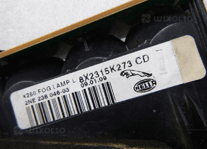 Jaguar xf xfs X250 sedan lampa lewa tył przeciwmgielna 10