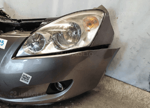Kompletny przód, zderzak przód, pas przedni, ćwiartki, fartuchy podłużnice kia ceed 1.6 crdi diesel halogeny lampy 8Q piaskowy 3