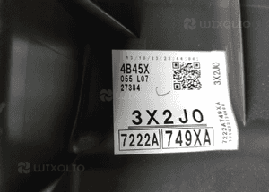 MITSUBISHI OUTLANDER III 3 12-15 BOCZEK DRZWI LEWY TYŁ SKÓRA 7222A749XA 3