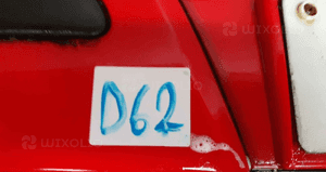 Zderzak przód przedni vw volkswagen polo 9N3 lift fl czerwony LP3G 2