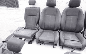 Fotele siedzenia wnętrze opel zafira 3 c 7 osób 8