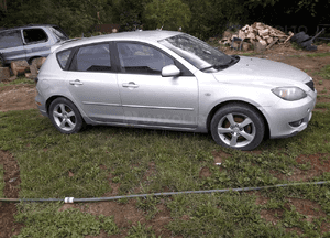 Mazda 3 BK 03-09 Klapa tylna szyba tylna w kolor 22V Spojler 8