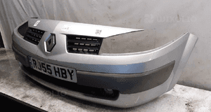 Zderzak przód przedni renault megane 2 ii cabrio TED69 srebrny halogeny 3