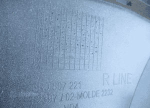 Zderzak przedni przód vw polo v 5 r-line 6R0 6R0807221 2009-2014 23