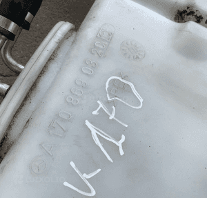 mercedes slk 170 zbiorniczek spryskiwaczy płynu pompka 2