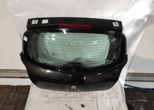 Klapa bagaznika tył tylna clio 3 iii hb NV676 czarny zagiety narożnik 6