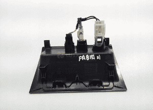 PANEL GNIAZDO ZAPALNICZKI USB AUX SKODA FABIA III 6V 6V0857367A 2014-2018 3