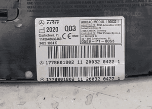 MERCEDES A KLASA W177 AIRBAG PODUSZKA POWIETRZNA FOTELA PRAWA ORYGINAŁ 4