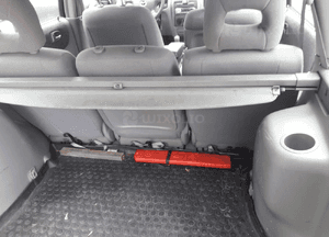 Mazda Premacy Roleta bagażnika Szara 2
