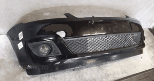 Zderzak przód przedni ford fiesta MK.6 6 vi lift fl halogeny D2 czarny 4