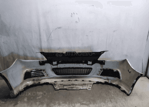 Zderzak przód przedni opel vectra c lift fl Z157 srebrny 5