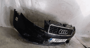 Zderzak przód przedni do audi A3 8P 3 drzwiowy halogeny kod kolor LY9B czarny 2007R 4