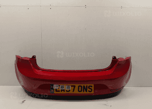 Zderzak tył tylny do seat ibiza iv 4 LS3H czerwony 1