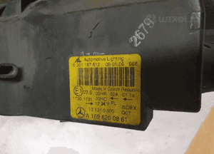 Lampa przednia prawa przód prawo mercedes a klasa W169 6