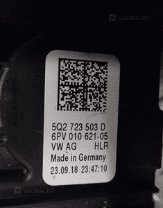 Vw golf vii pedał gazu 5Q2723503D radom 3