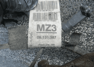Zwrotnica mcperson przednia przód prawa lewa opel astra g ii 2 2.2 16V benzyna 5x100 24443540 24443539 25